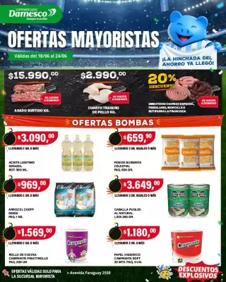 Damesco (válido hasta 24-06)