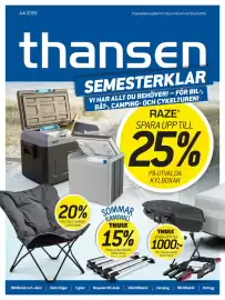 Thansen reklamblad Sida 1