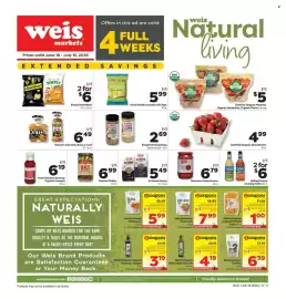 Weis Markets weekly ad Page 1