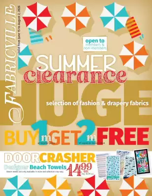 Fabricville (valid until 2-08)