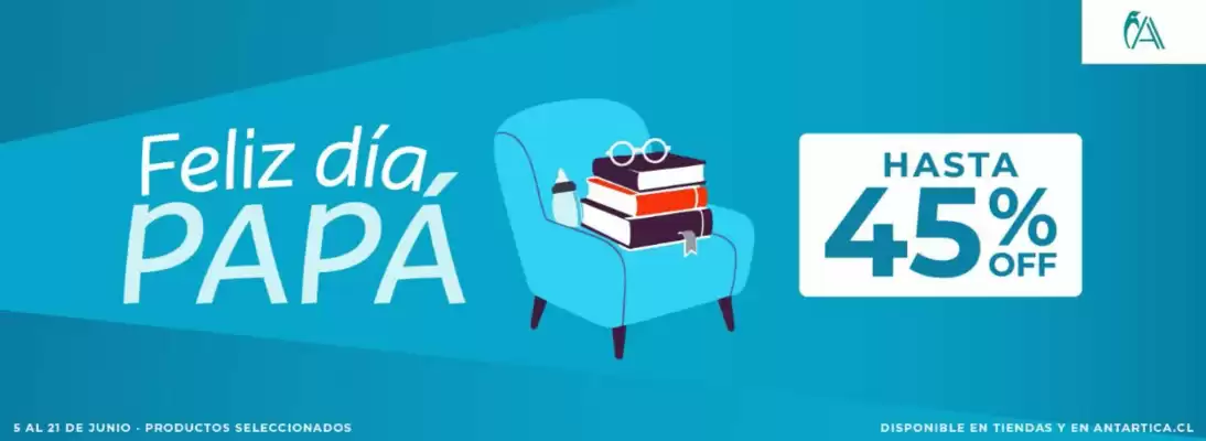 Antártica Libros (válido hasta 21-06)