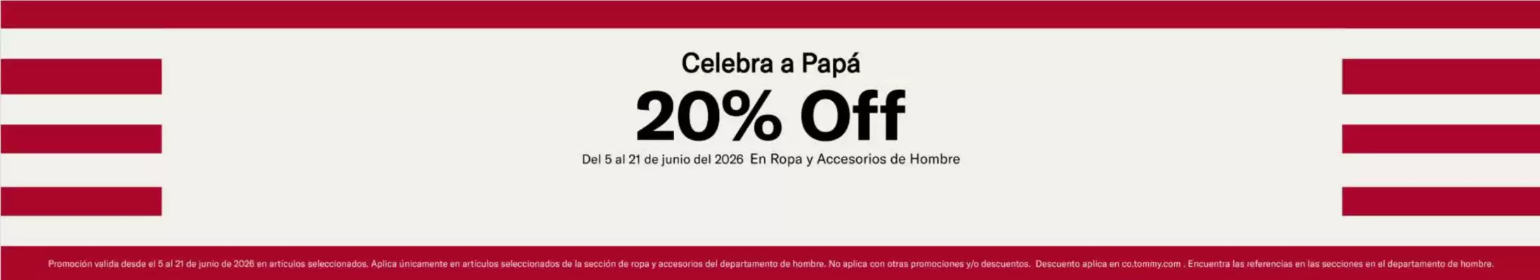 Tommy Hilfiger (válido hasta 21-06)