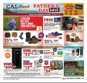 C A L Ranch Stores weekly ad week 25 Page 1