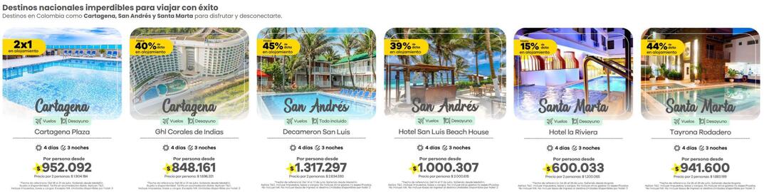Catálogo Viajes Éxito semana 25 Página 2