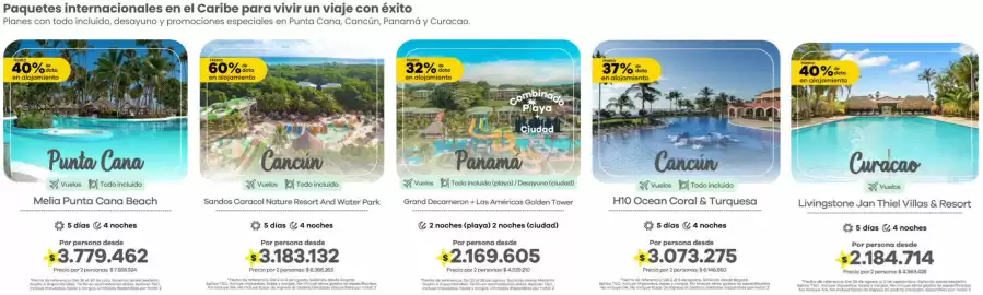Catálogo Viajes Éxito semana 25 Página 1