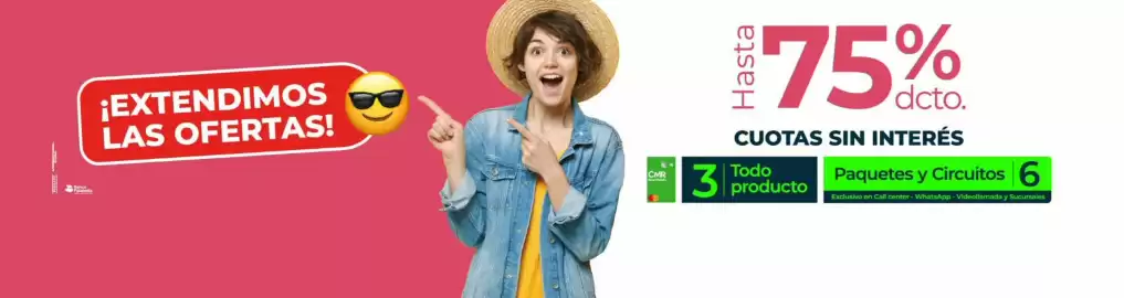 Catálogo Viajes Falabella Página 1