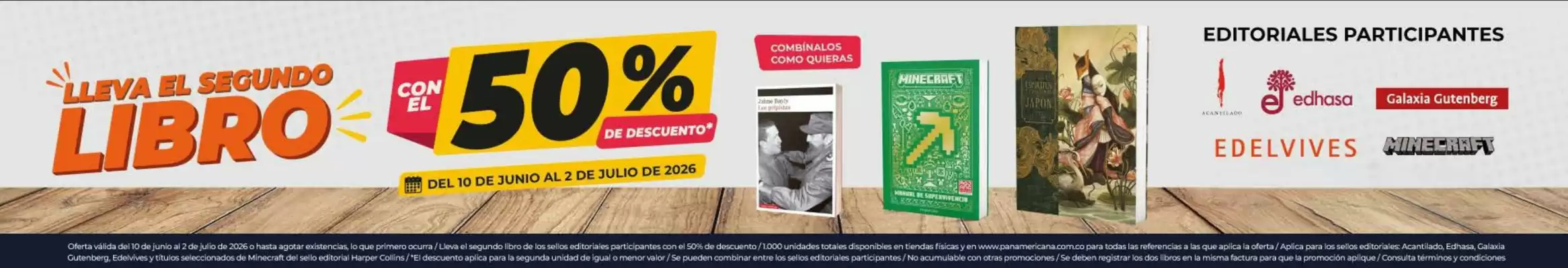Panamericana (válido hasta 17-07)