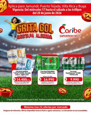 Caribe (válido hasta 20-06)