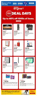 Staples flyer