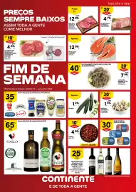 Folheto Continente | Fim de Semana Página 1