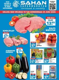 Sahan Supermarkten folder week 25 Pagina 1