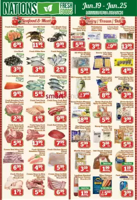 Nations Fresh Foods flyer