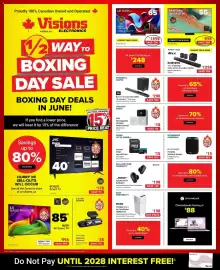Visions Electronics flyer week 25 Page 1