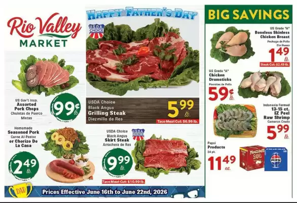 Rio Valley Market (valid until 22-06)