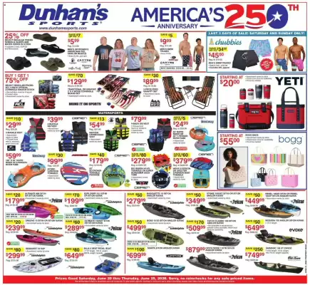 Dunham's Sports (valid until 25-06)