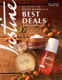 Justine brochure Page 1