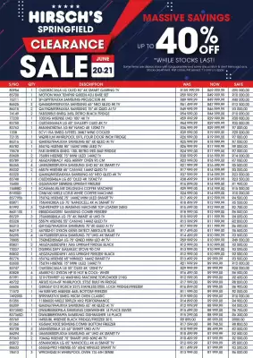 Hirsch's catalogue (valid until 21-06)