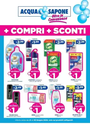 Volantino Acqua & Sapone (valido fino al 30-06)