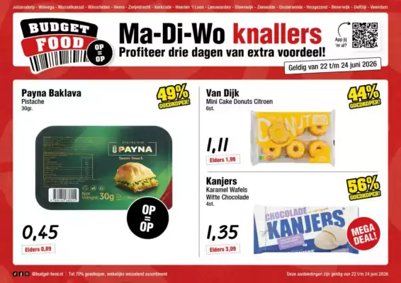 Budget Food (geldig t/m 24-06)