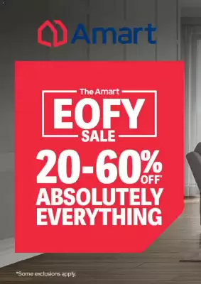 Amart Furniture (valid until 3-07)