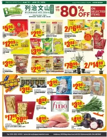 Btrust Supermarket flyer week 25 Page 1