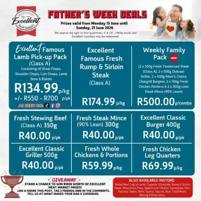 Excellent Meat Market (valid until 21-06)