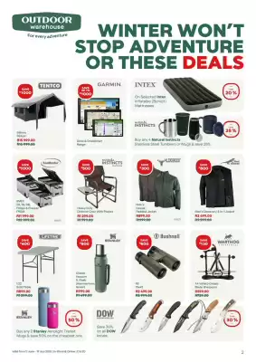 Outdoor Warehouse (valid until 19-07)