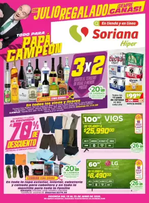 Soriana Híper (válido hasta 25-06)