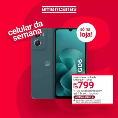 Lojas Americanas (válido até 21-06)