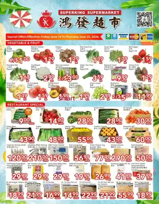 Superking Supermarket flyer (valid until 25-06)