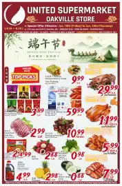 United Supermarket flyer week 25 Page 1