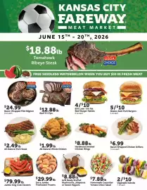 Fareway weekly ad week 25 Page 1
