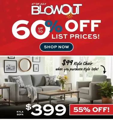 Slumberland Furniture (valid until 4-07)