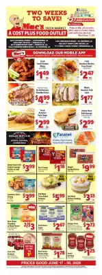 Mac's Market (valid until 30-06)