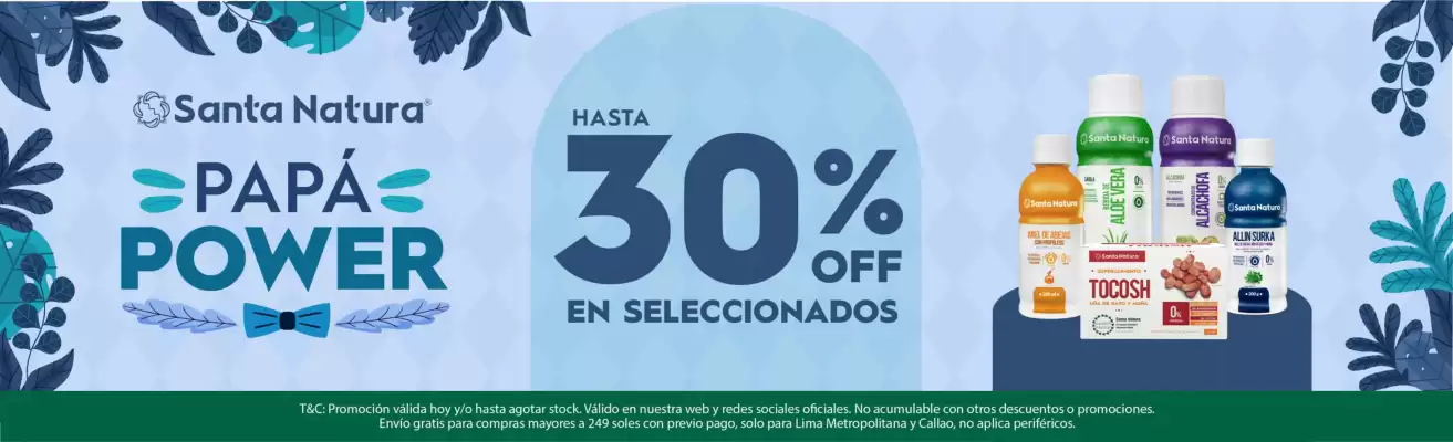 Catálogo Santa Natura (válido hasta 30-06)