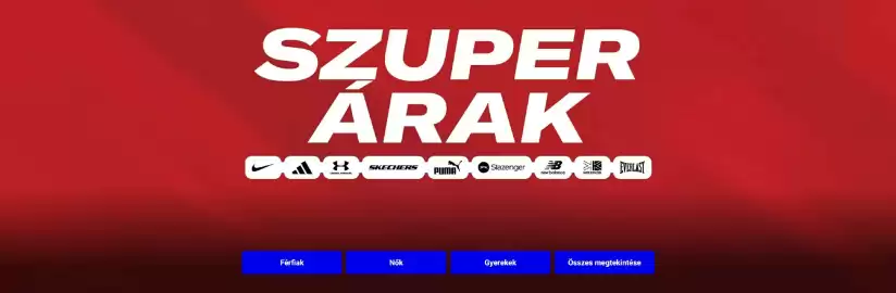 Sports Direct akciós újság Oldal 1