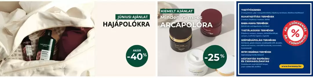 Yves Rocher akciós újság hét 25 Oldal 1