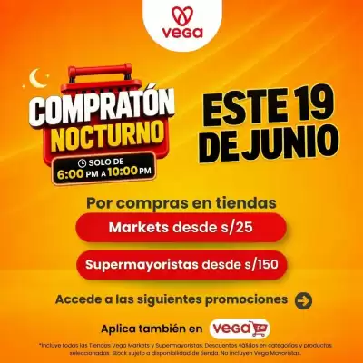 Vega (válido hasta 19-06)
