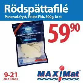 MaxiMat Töcksfors kundeavis Side 1