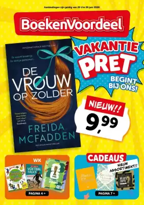 Boekenvoordeel (geldig t/m 28-06)