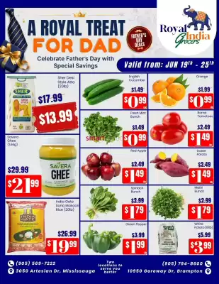 Royal India Grocers (valid until 25-06)