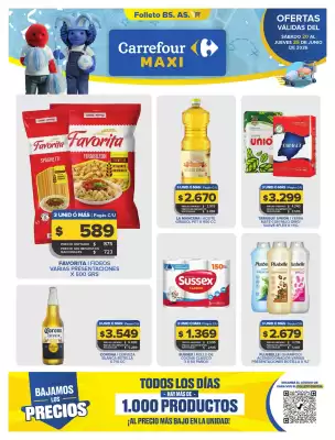 Folleto Carrefour Maxi (válido hasta 25-06)