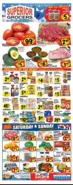 Superior Grocers weekly ad week 25 Page 1