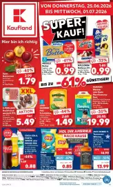 Kaufland Prospekt woche 26 Seite 1