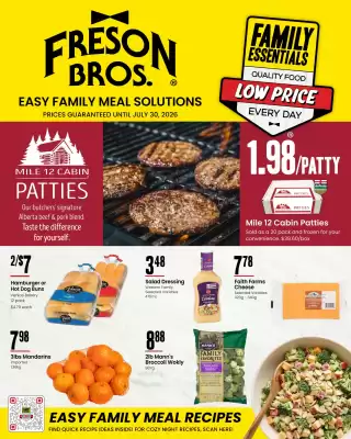 Freson Bros flyer (valid until 30-07)
