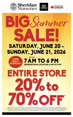 Sheridan Nurseries flyer (valid until 24-06)