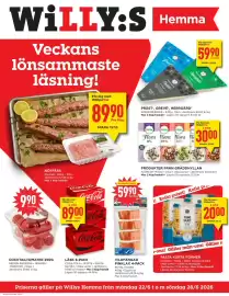 Willys Hemma reklamblad vecka 26 Sida 1