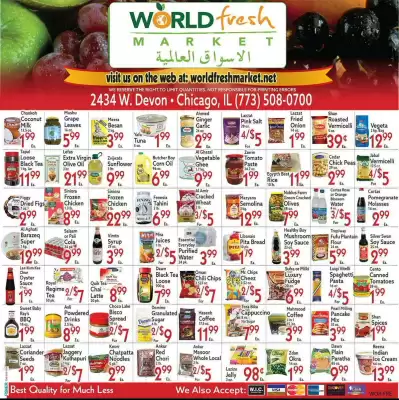 World Fresh Market (valid until 30-06)