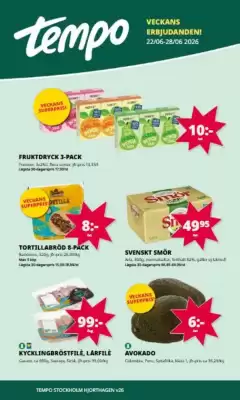 Tempo (giltig till och med 28-06)