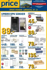 Price Lagerbutikk kundeavis Side 1